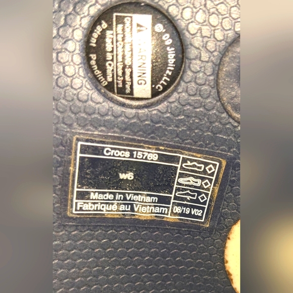 Crocs Navy Jaunt Shorty Women's Rain Boots - Picture 9 of 13